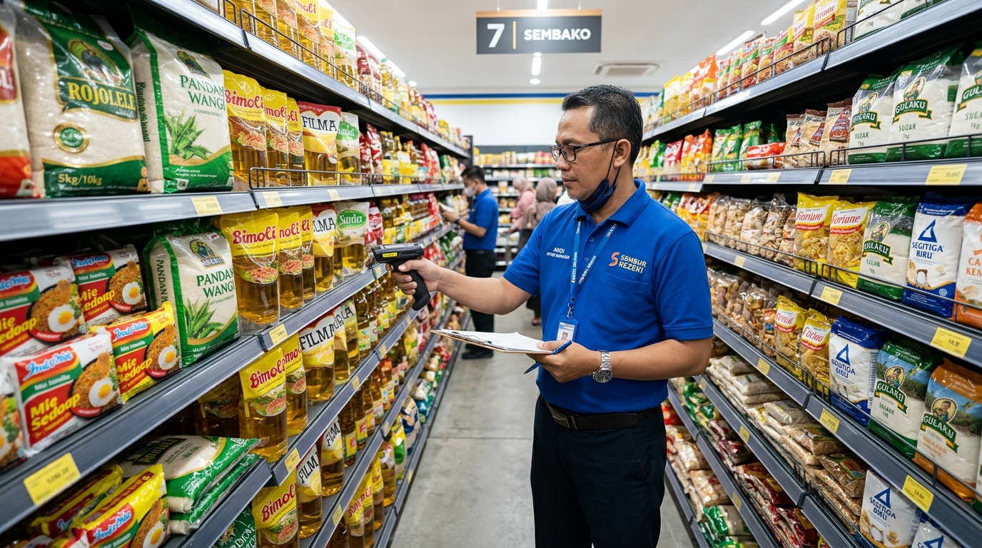 10 Trik Manajemen Stok Toko Sembako & Grosir: Bebas Selisih, Anti-Macet, & Cegah Barang Rusak